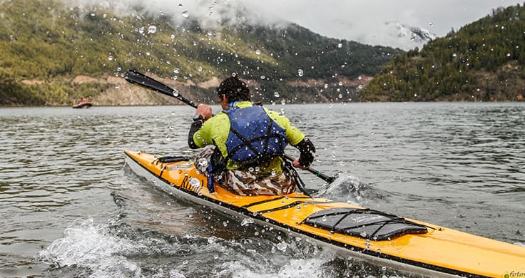 kayaking