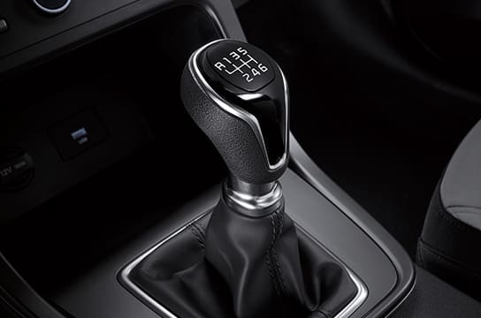 6-Speed manual transmission