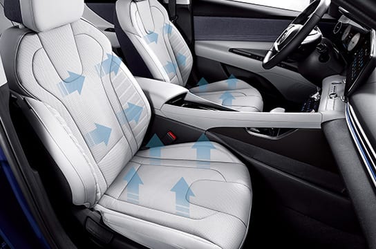 Elantra ventilated front seats