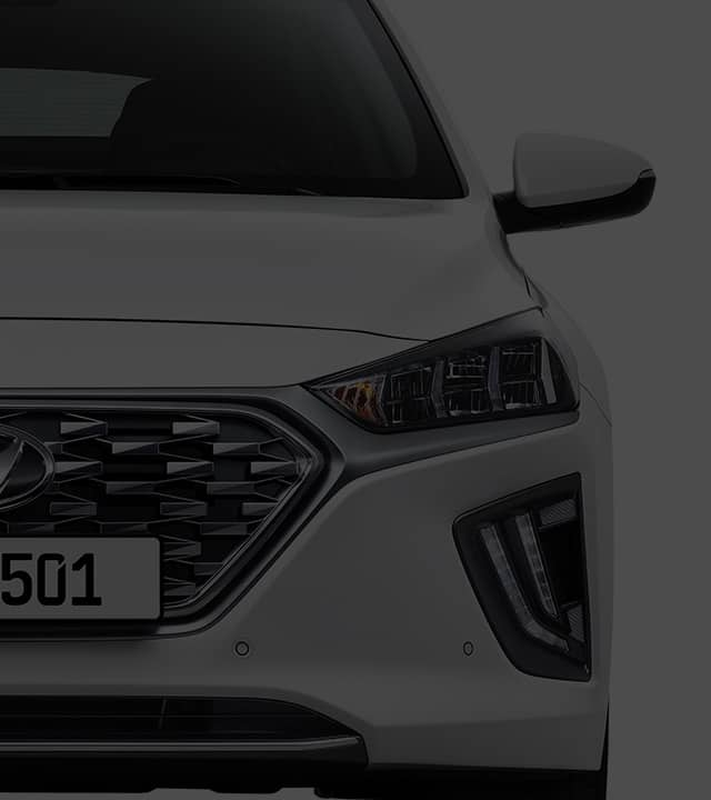 IONIQ hybrid exterior front design