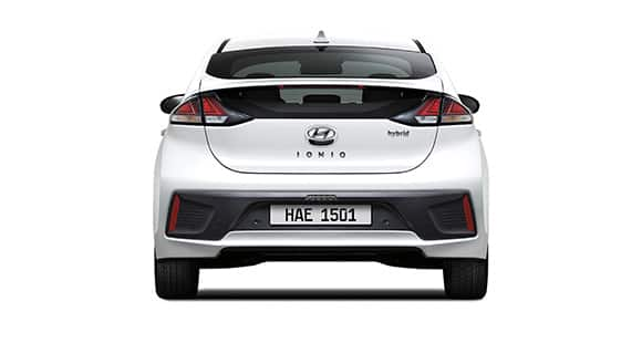 IONIQ hybrid rear view