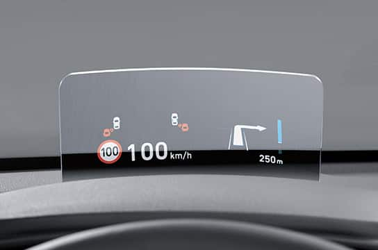 Head-up display (HUD)