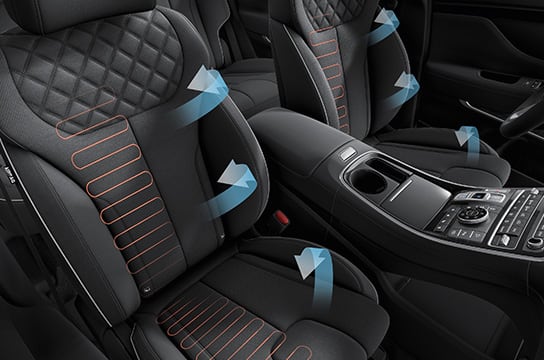 Front Seat Warming & Cooling Air Ventilation