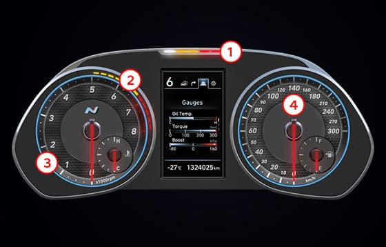 N Dedicated Cluster Gauge