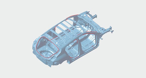 Increasing of welding points